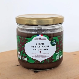 Crème de châtaigne nature BIO AOP