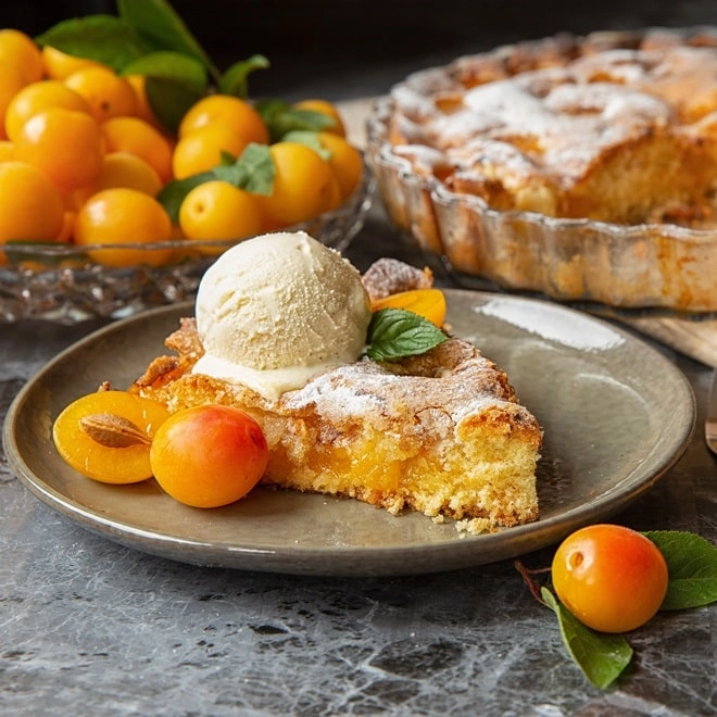 Tarte aux mirabelles